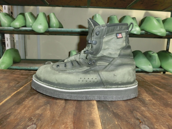 Patagonia＆Danner ウェーディングシューズをフェルトソールにソール交換！