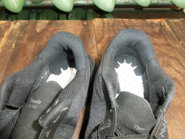 ノーマルの履口内側生地当て補修について