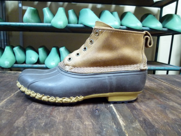 ビーンブーツをVibram7132ソールでソール交換！メガグリップソール