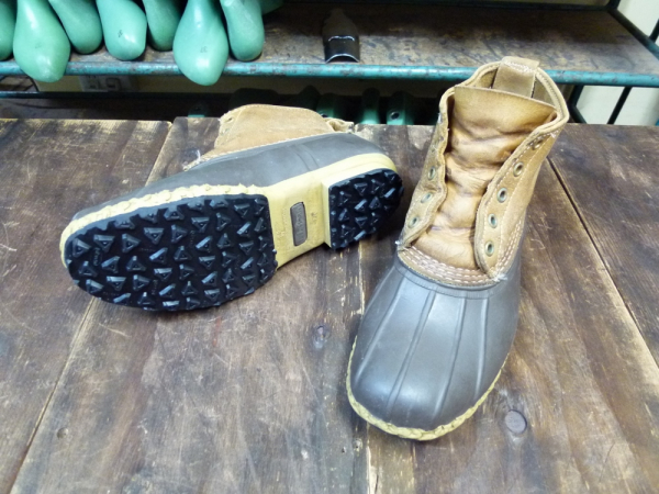 ビーンブーツをVibram7132ソールでソール交換！メガグリップソール