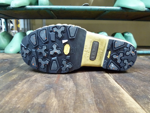 ビーンブーツソール ヴィブラムソールを使用してのソール交換について！
