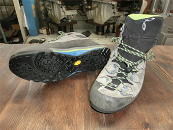 Vibram Soleの修理はぜひ当店へお任せください！