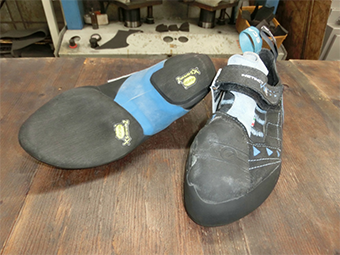 Vibram Soleの修理はぜひ当店へお任せください！