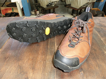 Vibram Soleの修理はぜひ当店へお任せください！